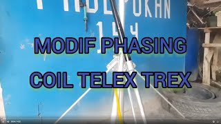 Modif antena telex v2r | phasing coil telex v2r