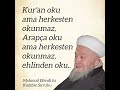 Mahmud Efendi hazretlerimizin hikmetli sözlerinden #hikmetlisözler