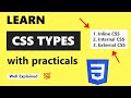 CSS in Depth: The Different Types of CSS Explained