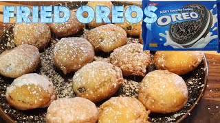 How to Make DEEP FRIED OREO COOKIES