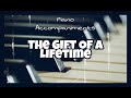 The Gift Of  A Lifetime Lower Pitch (Margie Salcedo Rice) | Piano Accompaniment with Chords by Kezia