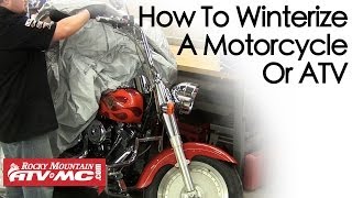 How To Winterize a Motorcycle or ATV