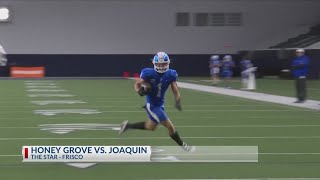 Joaquin beats Honey Grove 46-22 to advance to 2A-D1 state semifinals