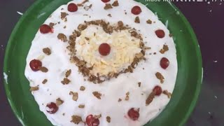 ഓവനില്ലാതെ തന്നെ ഒരു ഈസി WHITE FOREST CAKE..