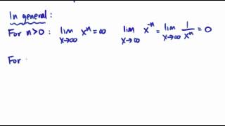 AP Lesson Limits at Infinity (Part 1)