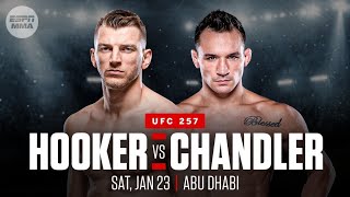 DANIEL HOOKER VS MICHEAL CHANDLER UFC 257 FULL FIGHT