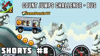 Hill Climb Racing 2 Challenge Shorts - Count the Bus Jump #Shorts #8