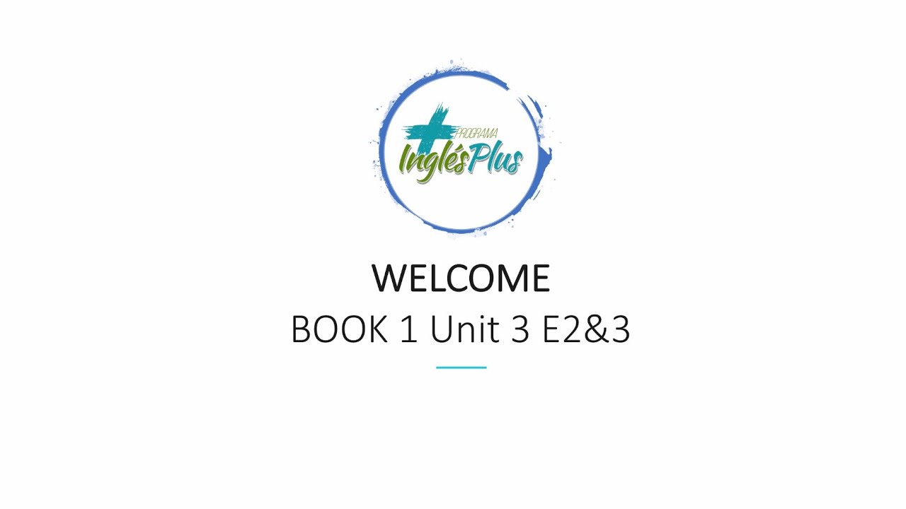 Book 1 Unit 3 Exercises 2 3 Youtube