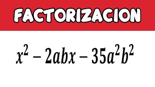 Factorización - Caso 6