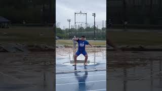 【砲丸投げ】【回転投法】 #大学生 #筋トレ #fitness #砲丸投げ