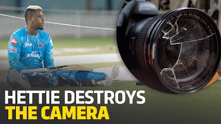 BREAKING NEWS | Shimron Breaks Camera In Training
