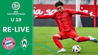 FC Bayern München U 19 vs. SV Werder Bremen U 19 | Full Game | U 19-DFB-NACHWUCHSLIGA 2024/25