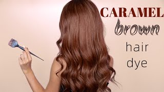 how to: Caramel Brown Hair | 2 DAY PROCESS