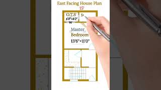 15'×30' East Facing Design|| rfhomedesign|| #2Bhk #trending #viralvideo #shortvideo #reels #design