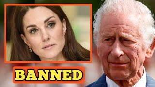 BANNED!🔴 Princess Kate DEPRESSED after King Charles BANNED Her from Trooping the Colour