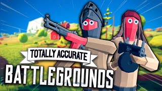 Insane 200 IQ Play!?! TABG Totally Accurate Battlegrounds Ft. DaleyProductions