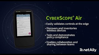 CyberScope® Air - Wi-Fi Vulnerability Scanner \u0026 Tester