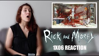 RICK AND MORTY 1X06 "RICK POTION #9" REACTION