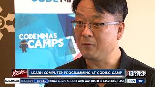 Valley kids learn computer programming at coding camp