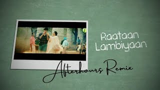 Raataan Lambiyan - Remix | SHERSHAAH | Sidharth - Kiara | Jubin Nautiyal, Asees | Tanishk | Lyrical