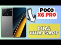 Dual whatsapp POCO X6 Pro || How to use dual whatsapp || Dual whatsapp settings