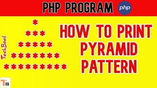 How To Print Pyramid Patterns in PHP | Pyramid Pattern in PHP🔥