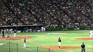 2013年3月8日　WBC日本vs台湾　坂本選手同点タイムリー