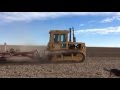 Caterpillar D6D Crawler in Action in Montana Farm Field