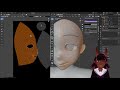 part 9 how to uv unwrap your base model vtuber vrchat avatar .etc