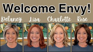 Welcome, Envy Wigs! | Review of 4 Styles: Charlotte, Delaney, Rose, and Lisa