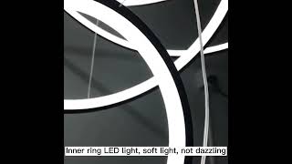 Modern Nordic Ring Chandelier