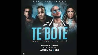 Te Bote Remix 2 -  Nio Garcia, Casper, Anuel AA, Jennifer Lopez (Audio)