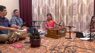 Aao Mere Angna Durga Bhawani sang by Samantha Nandini Kumar and Sheenal Nandini Kumar