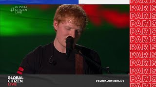 Ed Sheeran Performs 'Shape of You' in Paris | Global Citizen Live