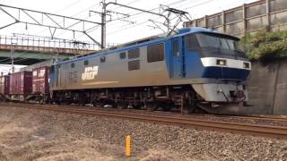 2016.10.14 東海道線貨物列車 1090レ 〜 EF210-901牽引！