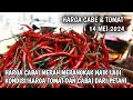 Kondisi Harga cabai rawit hari ini 14 Mei 2024 || Info harga tomat dan cabai saat ini di Jawa Timur