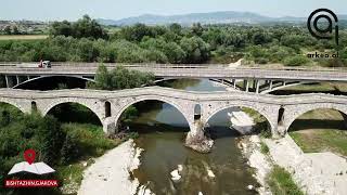 TERZI BRIDGE, URA E TERZIVE, GJAKOVA, KOSOVO 4K VIDEO