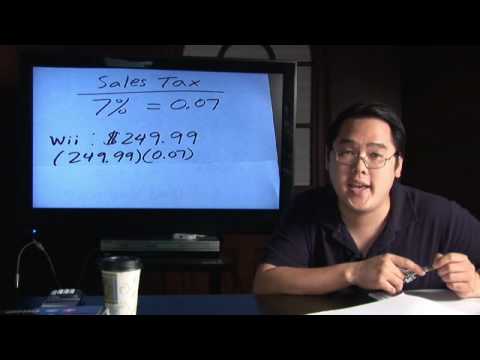 Math in Daily Life : How to Calculate Sales Taxes Math in Daily Life : How to Calculate Sales Taxes