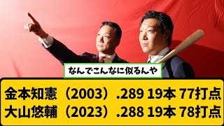 阪神4番打者　金本知憲（2003）と大山悠輔（2023）　【2ch】【5ch】【反応】