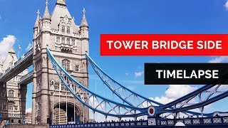 Tower Bridge Side View Time-lapse