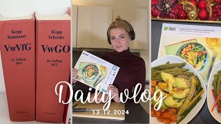 Happy Vlogmas 13.12.2024 | 3. Tag des Probeexamens