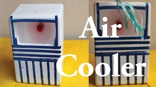 How To Make Mini Air Cooler For Summer Easy Way