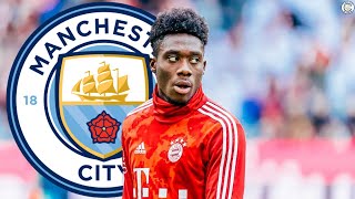 Man City Monitoring Alphonso Davies At Bayern Munich | Daily Man City Transfer Update
