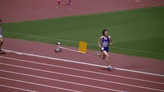 2019　東海インカレ　男子800m決勝　渡邉