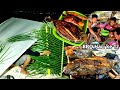 Fishing Camp malam dihantam badai paginya Mukbang Ikan Bakar di pantai #day12