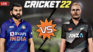 Last over me 17 runs 😱 Chase of the Century🔥 India Vs New Zealand T20 - Cricket22 Live