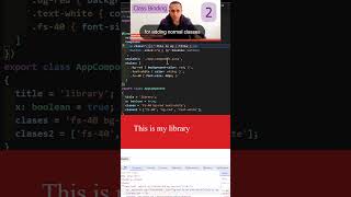 Doing class binding to HTML class attribute using interpolation in #angular #angular18