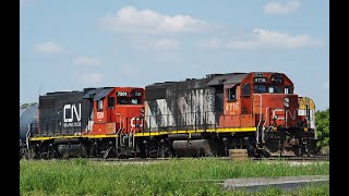 RAILREEL Ninety Six Axles CN CP London May 24 2022