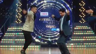 Rishi धमलाको dance देखेर Rajesh Hamal दाइ पनि हेरेको हेरै ...