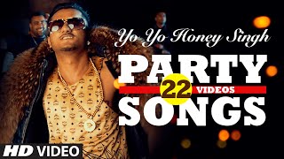 Yo Yo Honey Singh's BEST PARTY SONGS (22 Videos)| HINDI SONGS 2016 | BOLLYWOOD PARTY SONGS |T-SERIES